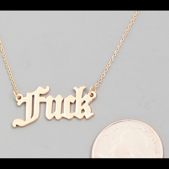 Fuck necklace - Picture 4 of 4